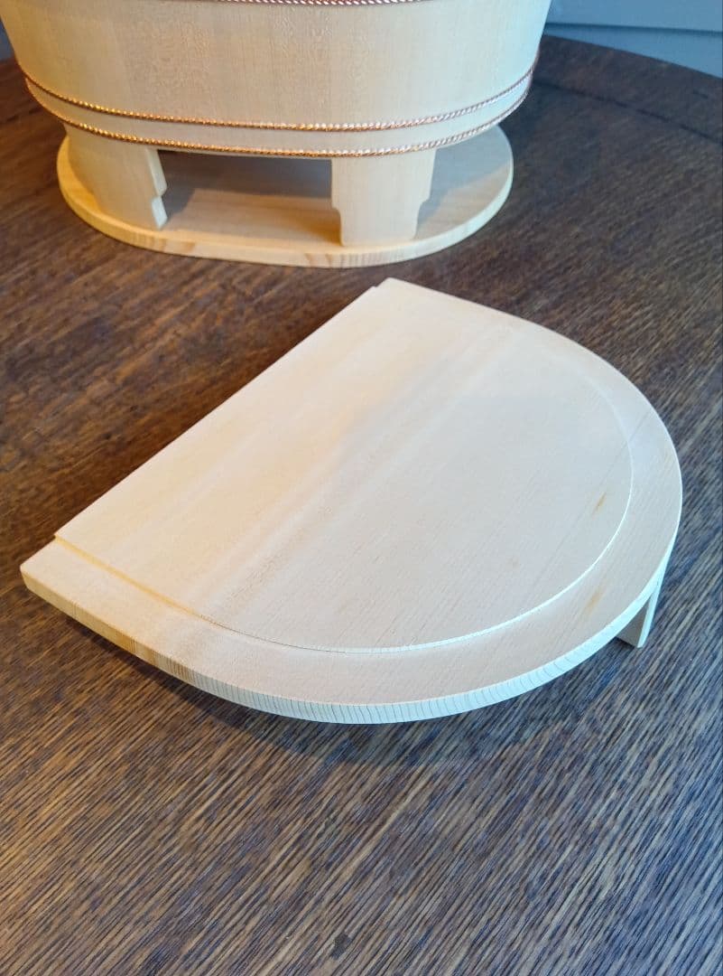 京都　たる源　湯豆腐桶　未使用品　工芸　木工　レトロ