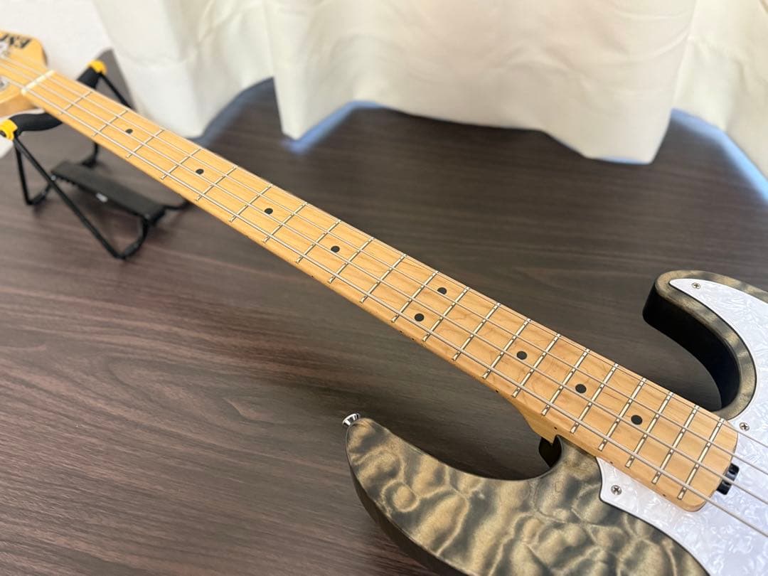 【キルトメイプル】ESP AMAZE-CTM QM【弦交換セットアップ済】