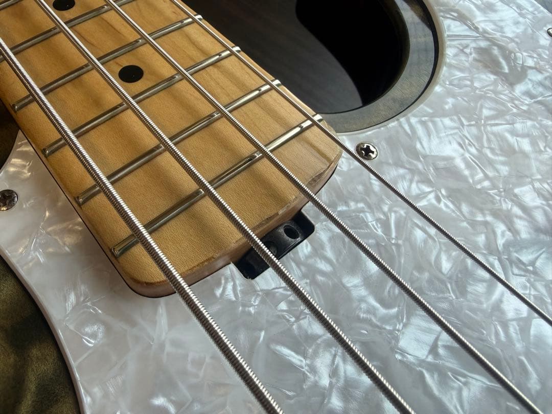 【キルトメイプル】ESP AMAZE-CTM QM【弦交換セットアップ済】