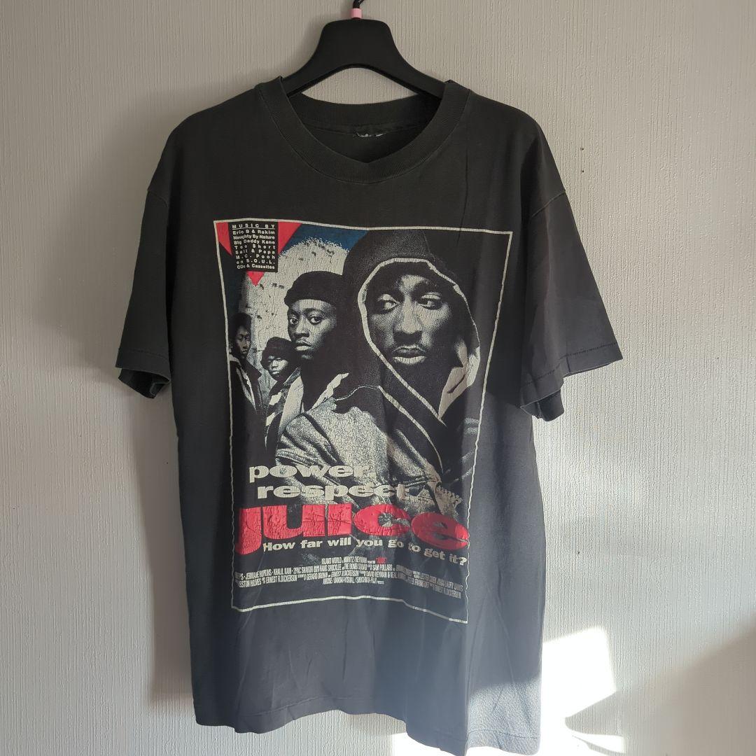 す*す様 希少　90s 2PAC JUICE vintage movie t-s