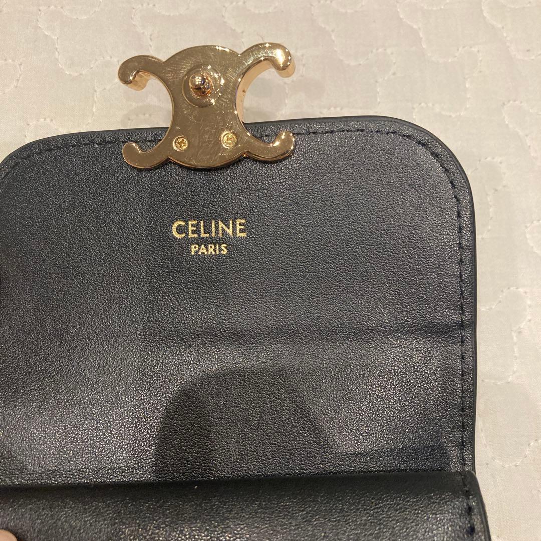 CELINE　三つ折り財布　未使用級