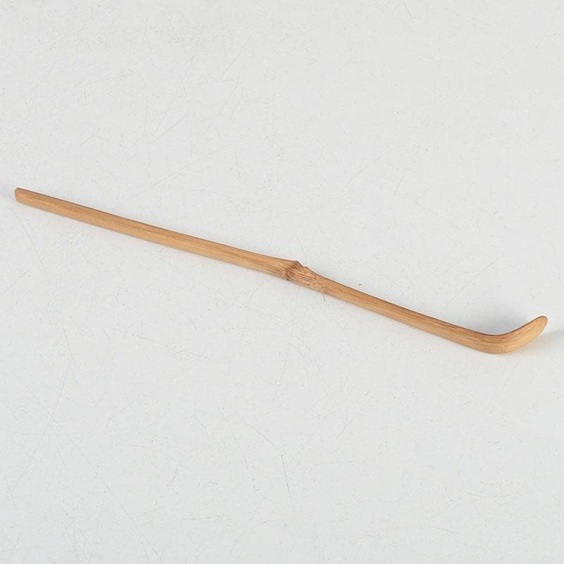 茶道具　吉田宗仙作　茶杓　銘庵の友　紫野　小林太玄書付　共筒共箱　V　9415