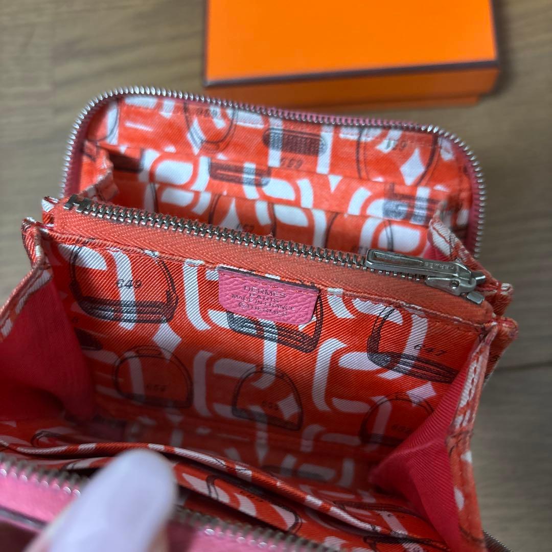 HERMES アザップ コンパクト シルクイン 財布