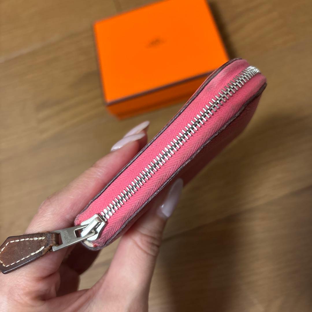 HERMES アザップ コンパクト シルクイン 財布