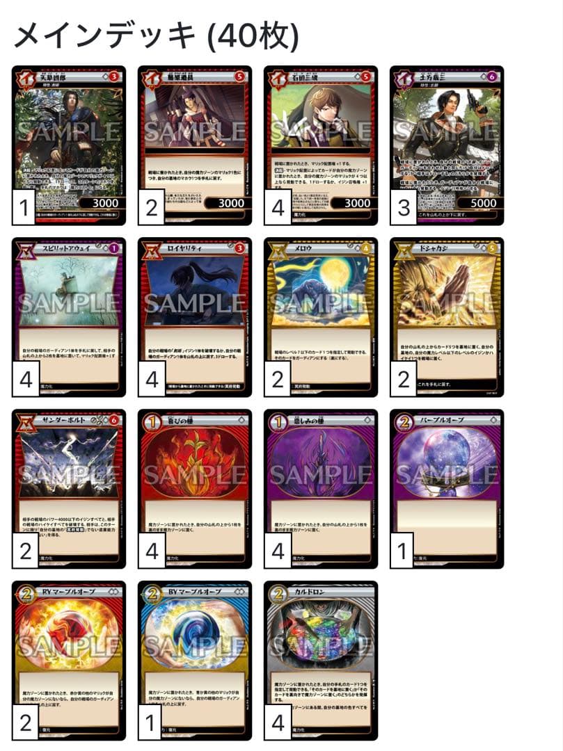 イジンデン　決起LOデッキ