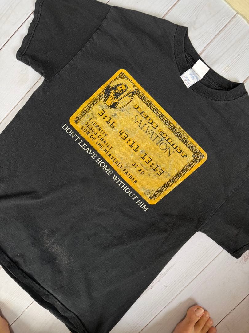 90s JESUS CHRIST SALVATION Tシャツ USA製 L