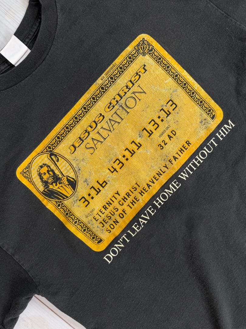 90s JESUS CHRIST SALVATION Tシャツ USA製 L