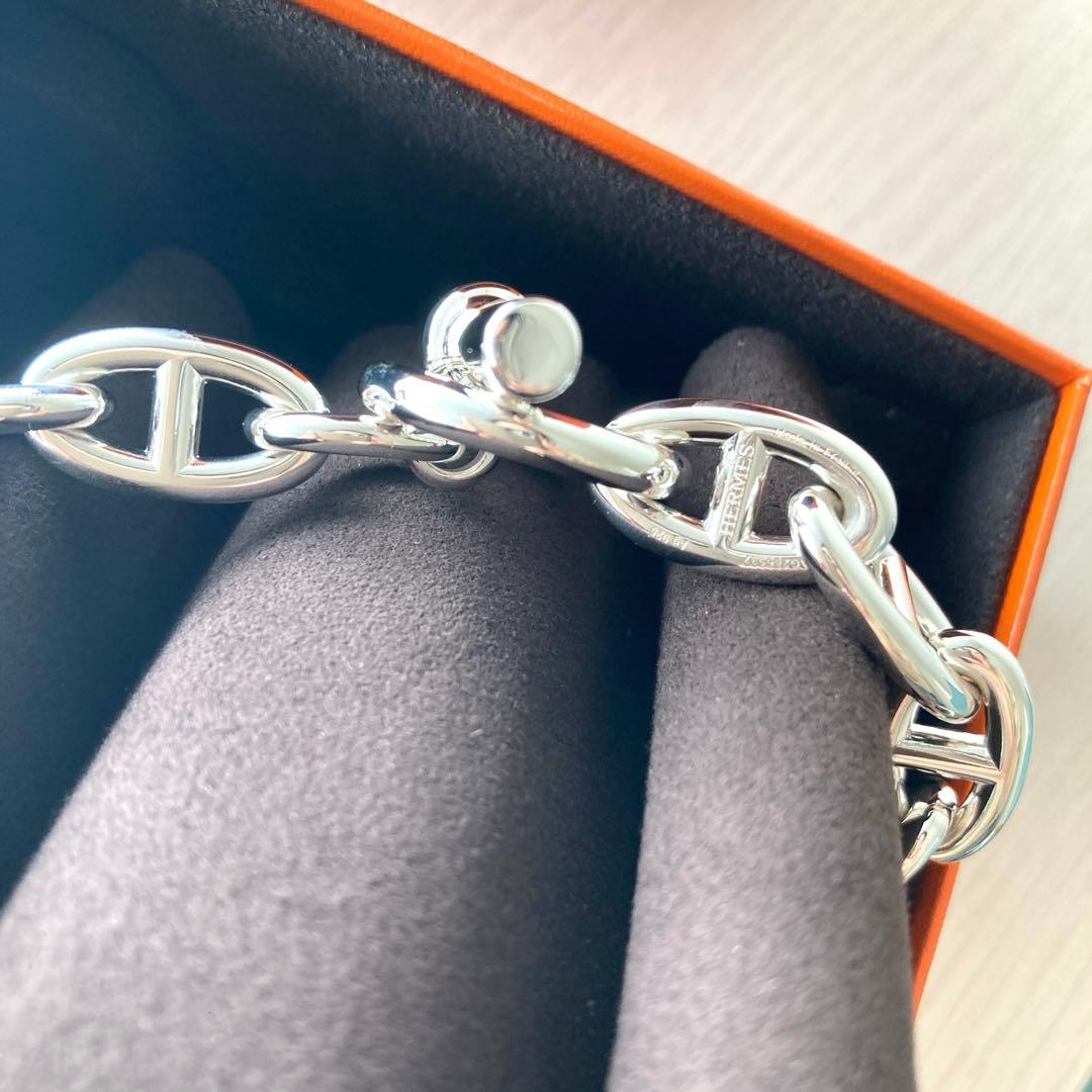 エルメス　シェーヌダンクル　ブレスレット　GM 14コマ