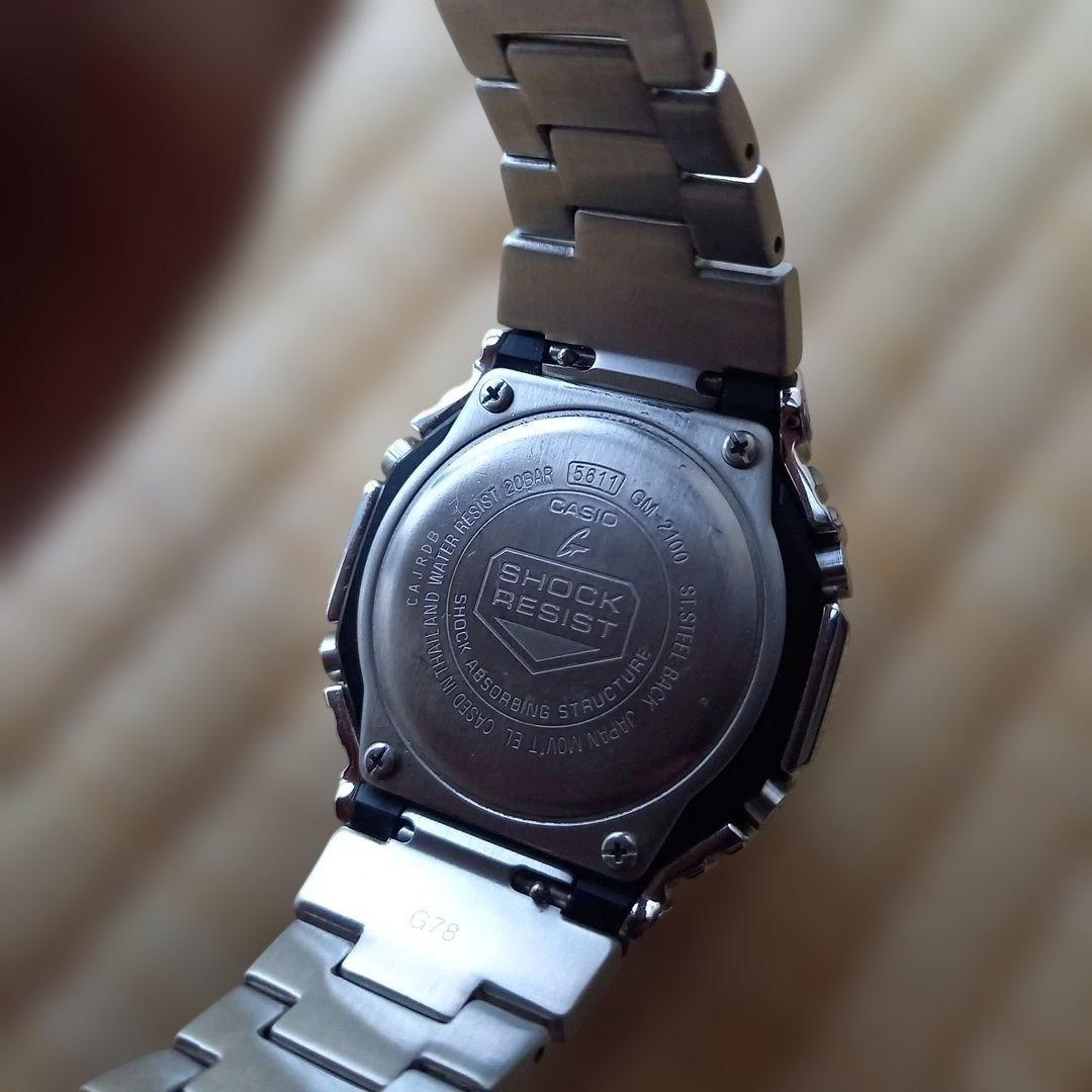 G-SHOCK　GM-2100D　ジーショック　フルメタル　比較的美品