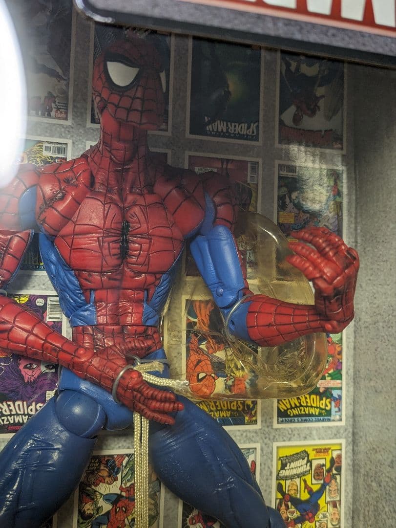 トイビズ版マーベルレジェンドアイコンズ・キャプテンアメリカ&スパイダーマン