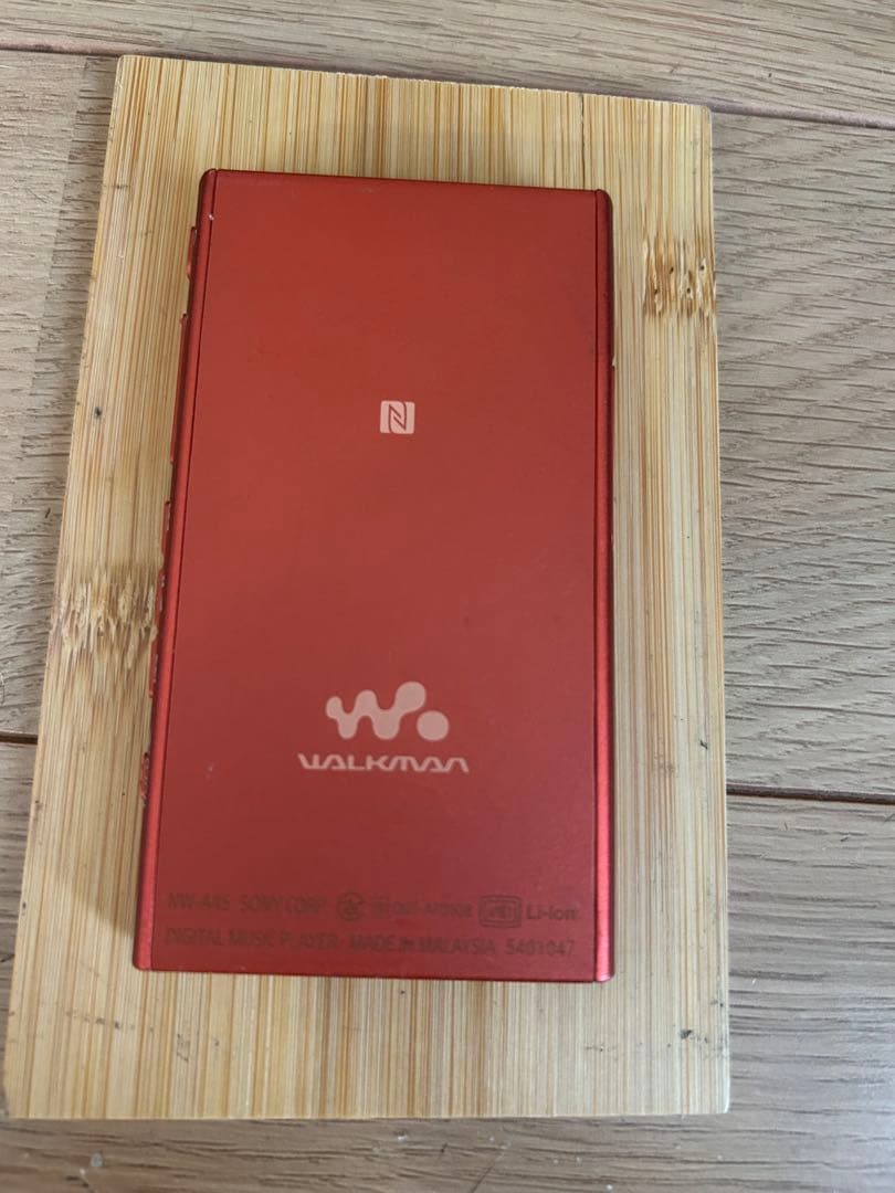 SONY WALKMAN レッド タッチスクリーン