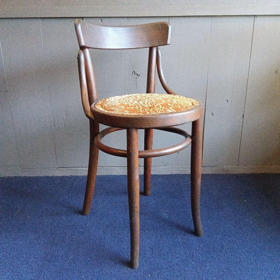 木製椅子　秋田木工会社　昭和レトロ　ヴィンテージ
