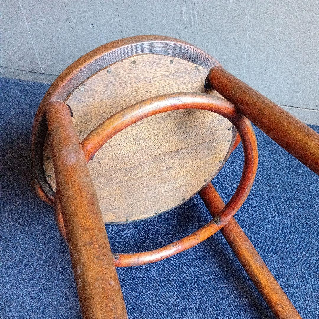 木製椅子　秋田木工会社　昭和レトロ　ヴィンテージ