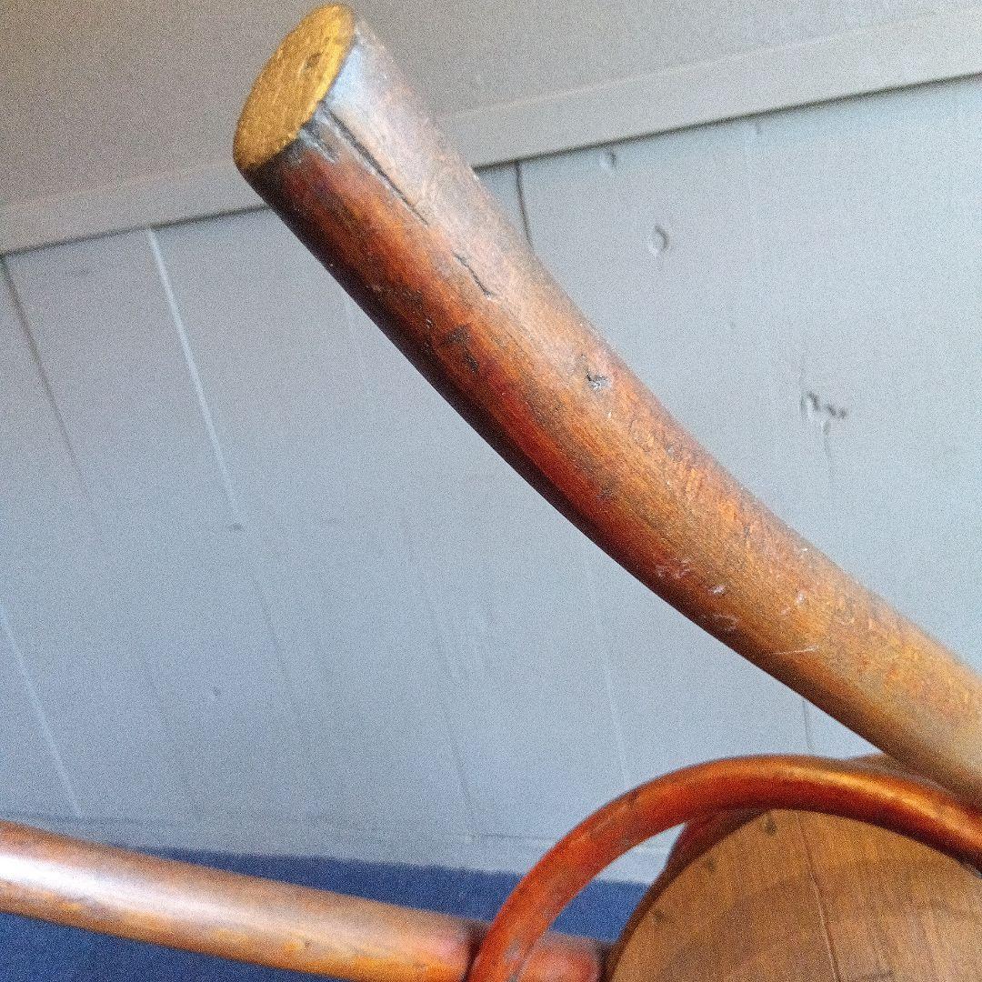 木製椅子　秋田木工会社　昭和レトロ　ヴィンテージ