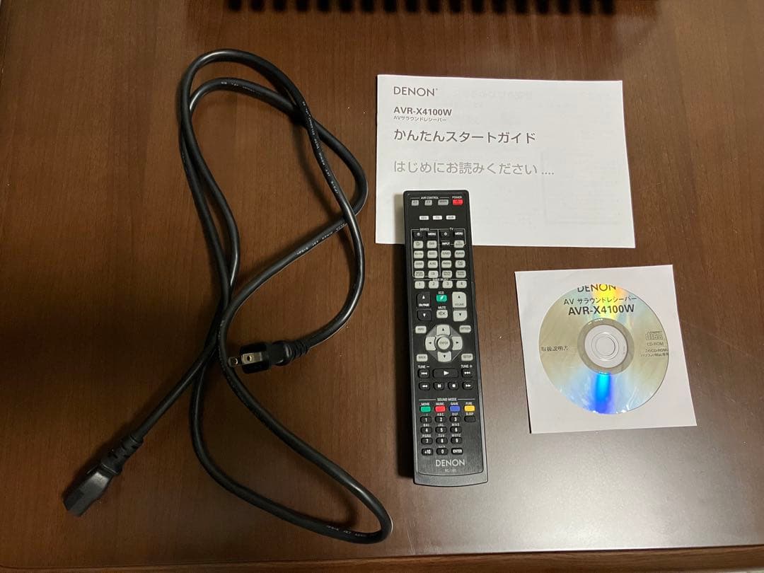 美品　DENON AVアンプ　AVR-X4100W