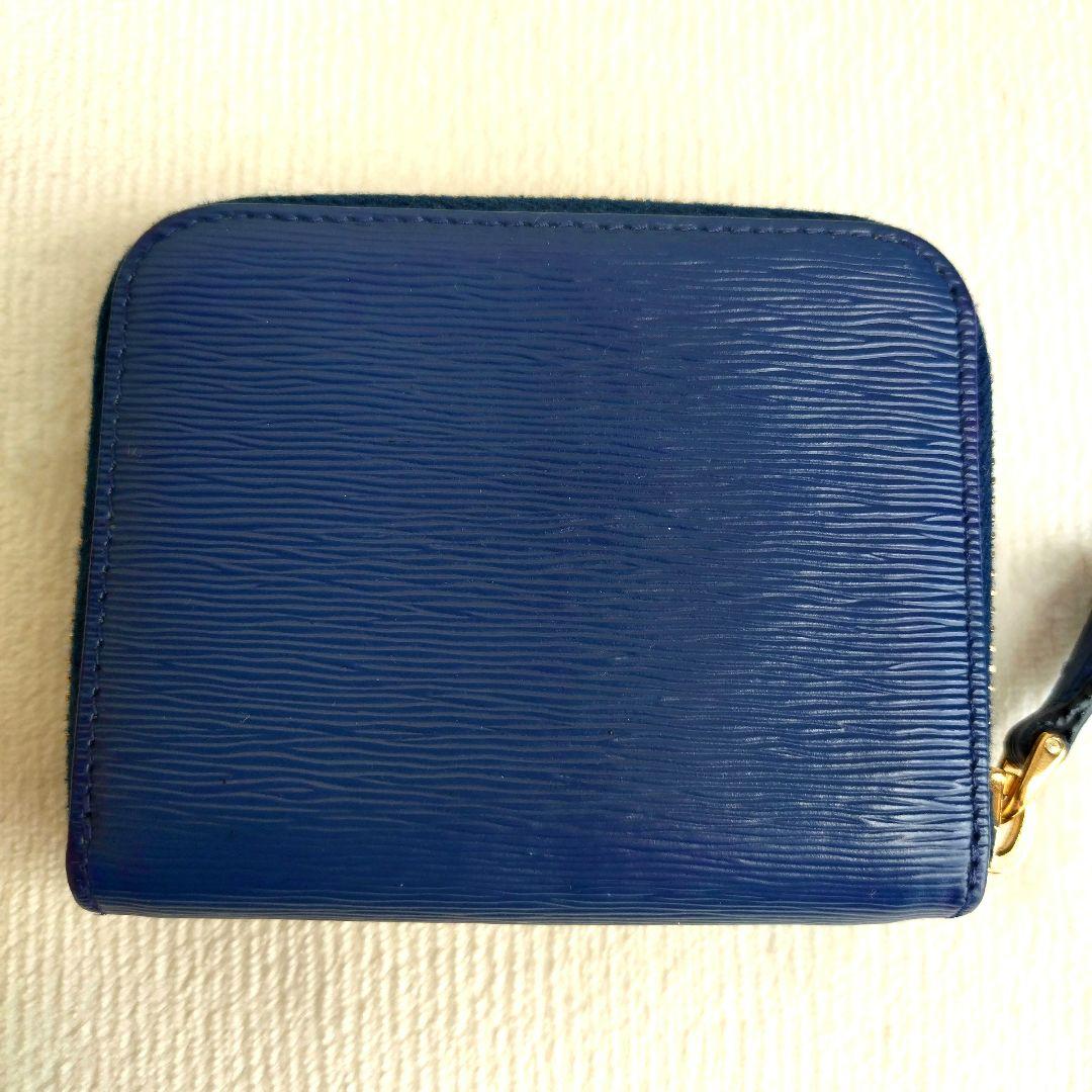 PRADA ケース ヴイッテロムーブ ネイビー ゴールドロゴ