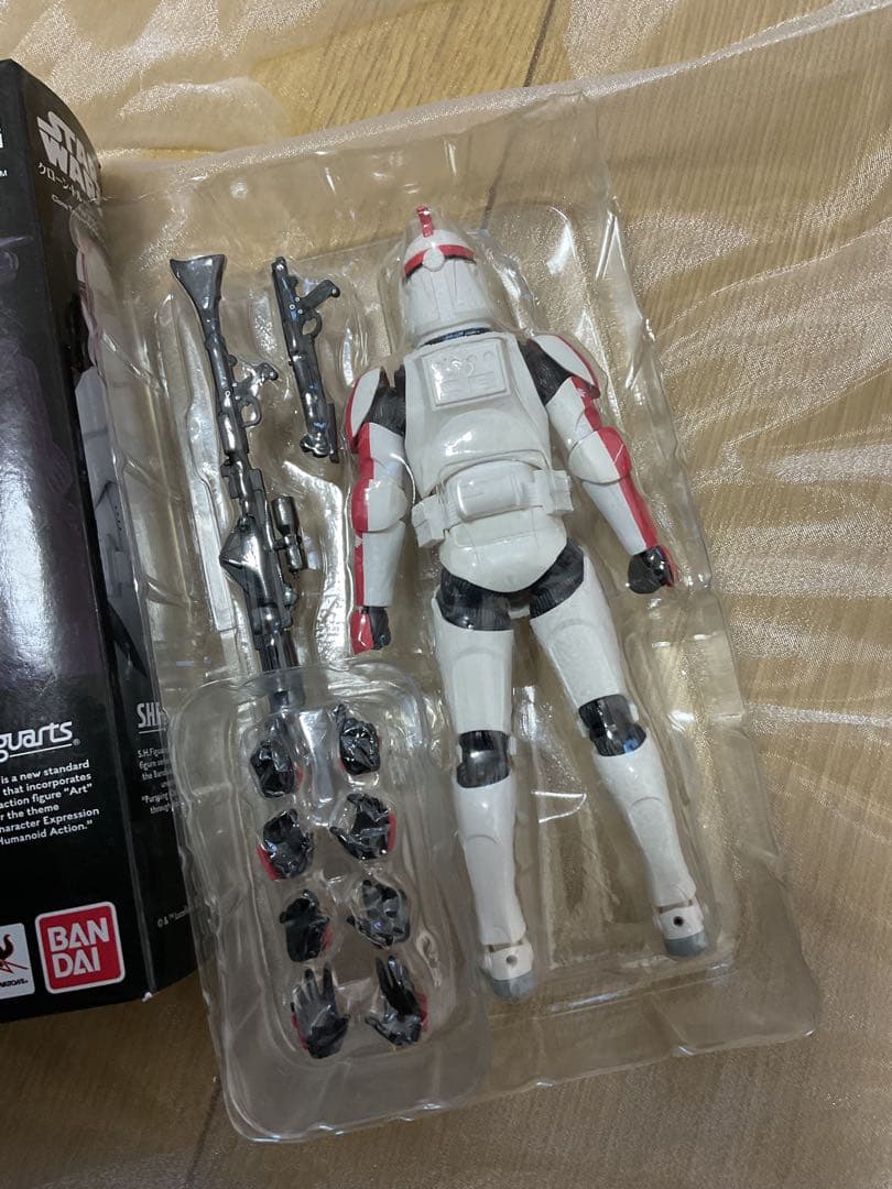 クローン・トルーパー フェイズ1 キャプテン STAR WARS 開封済み