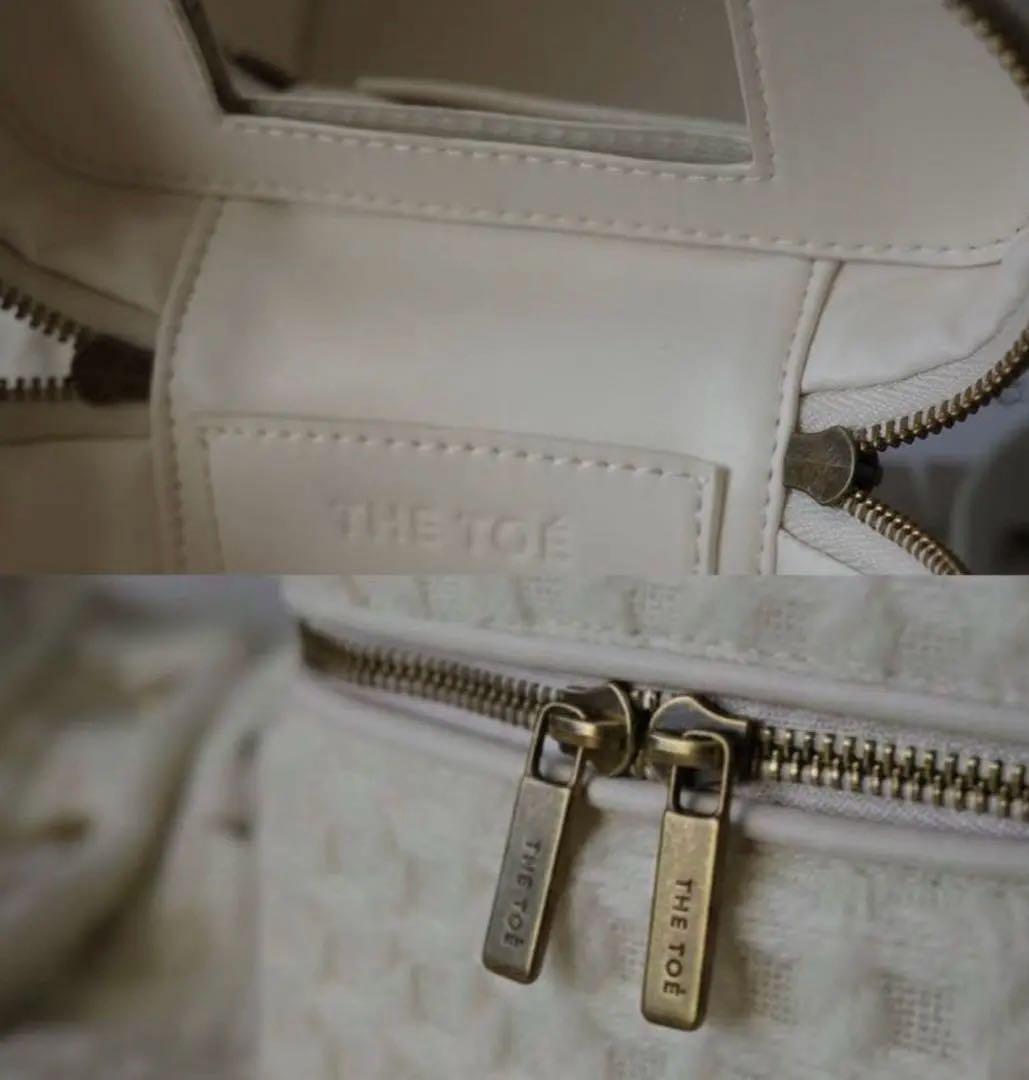 THETOE Hohe Vanity Bag バニティバッグ　アイボリー