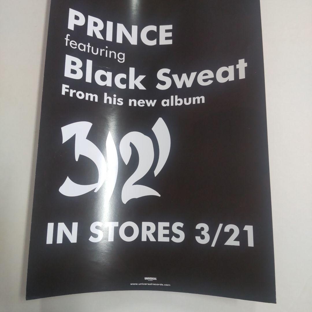 【当時モノ・非売品】PRINCE / BLACK SWEAT 告知ミニポスター