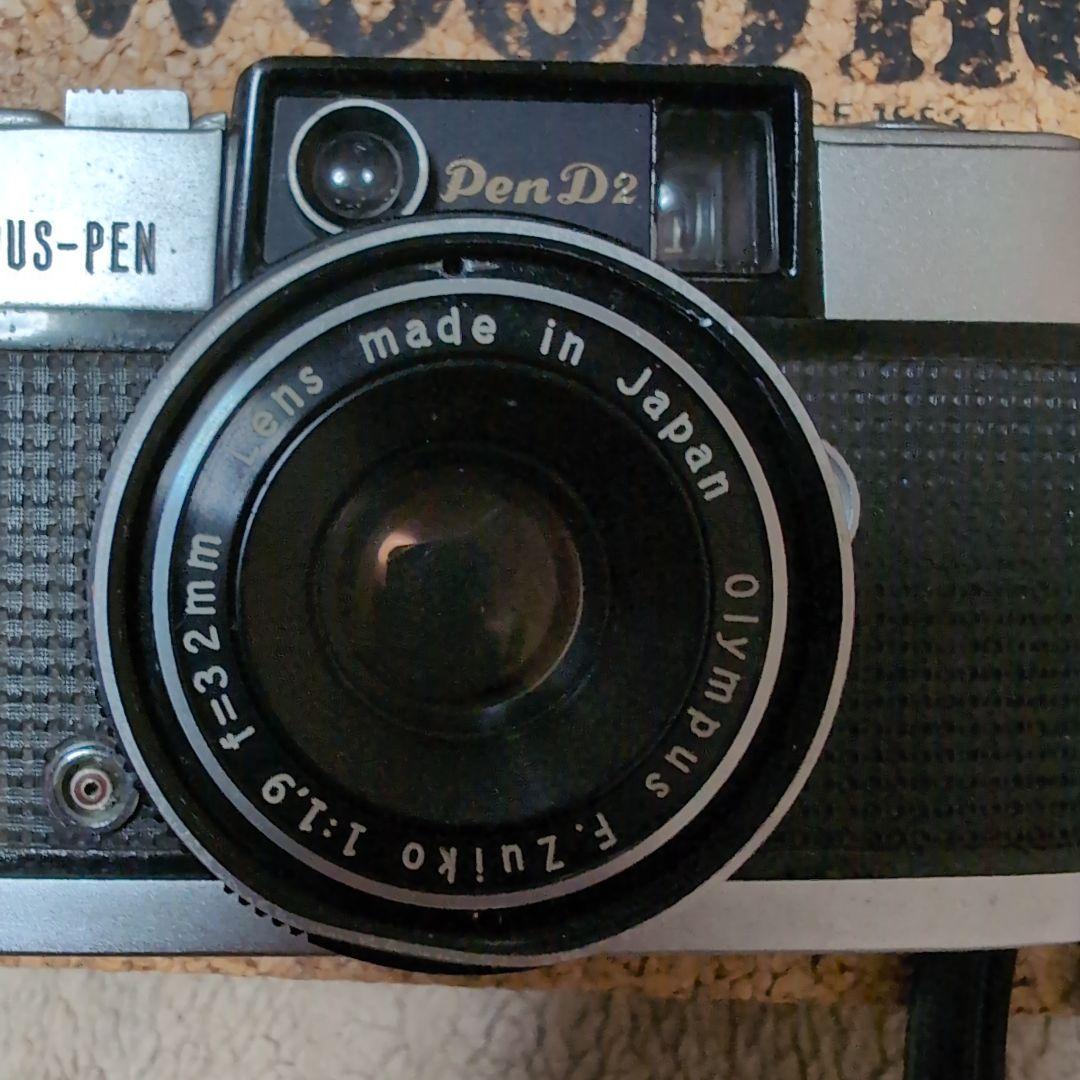 Olympus Pen D2 とD3フィルムカメラ取説付き
