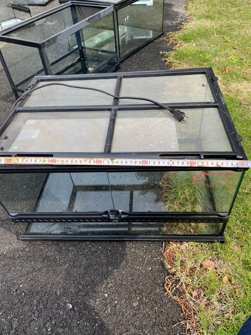 ガラス・プラスチック飼育ケースセット 10个