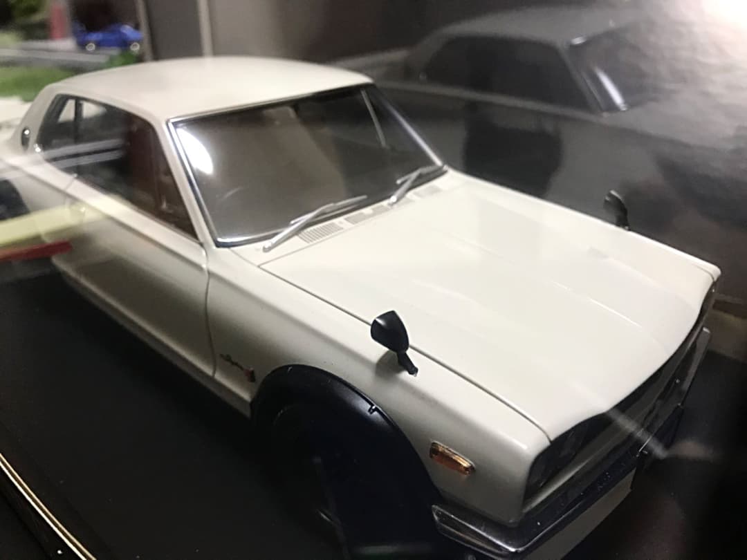 オートアート 1/18 GT-R KPGC10 ホワイト チューンドバージョン