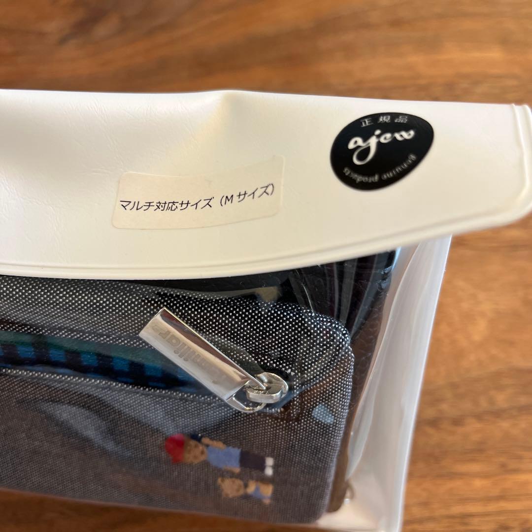 ファミリア　ajew（エジュー）　マルチ対応サイズ（M）　黒