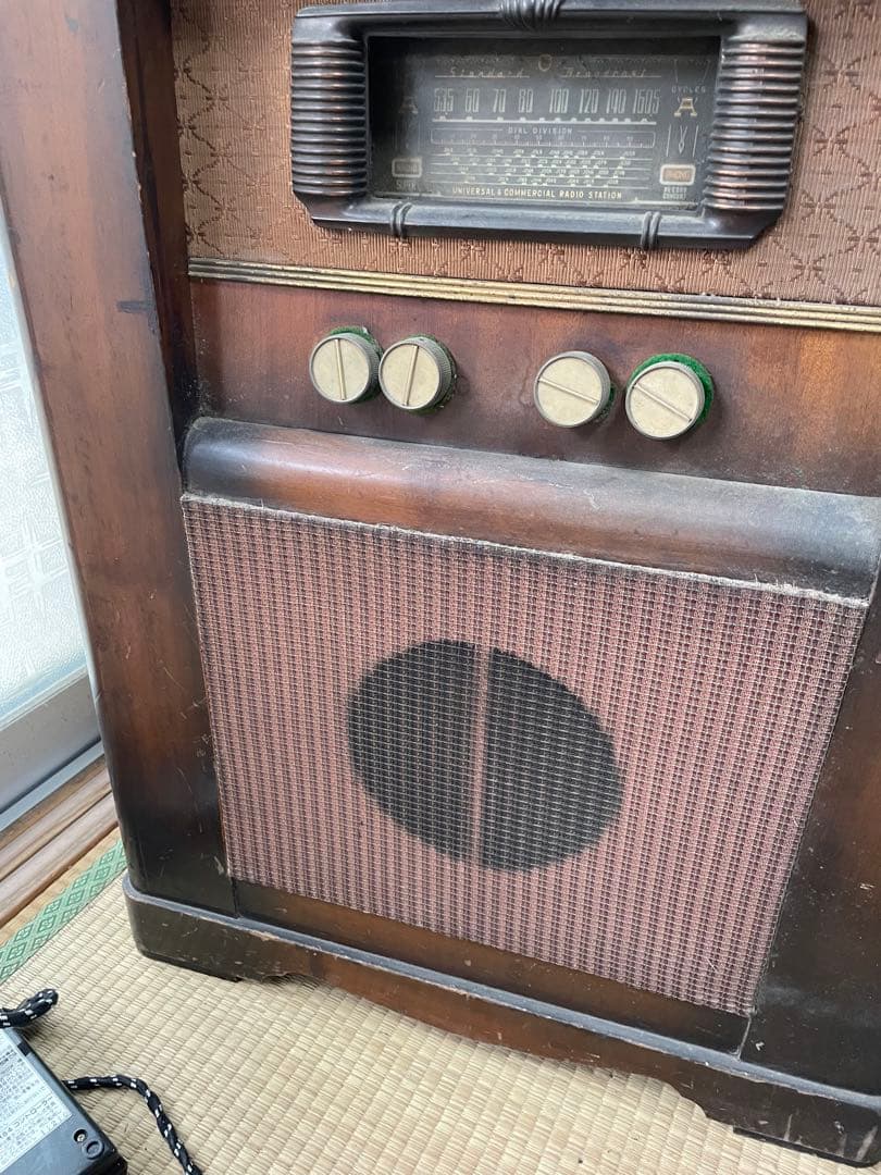 山口電機 フィールドコイル式スピーカー TYPE8B 蓄音機用 現状品 当時物