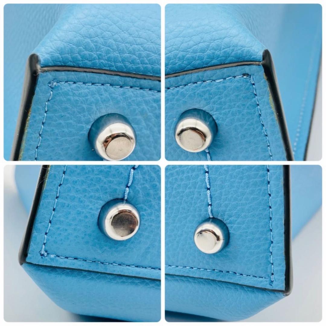 COACH ウィロウ バケット 2way ショルダー レザー ターンロック