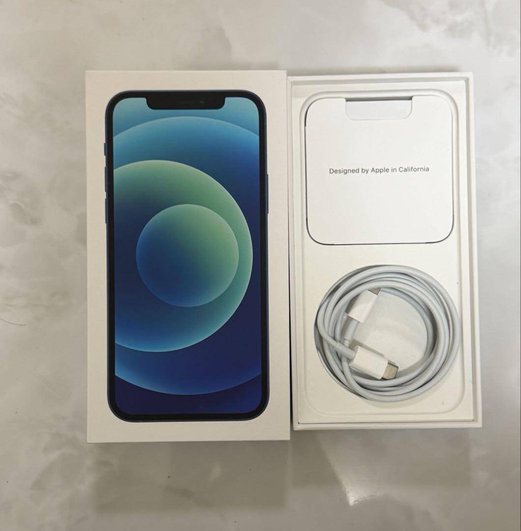Apple iPhone 12 本体 ブルー