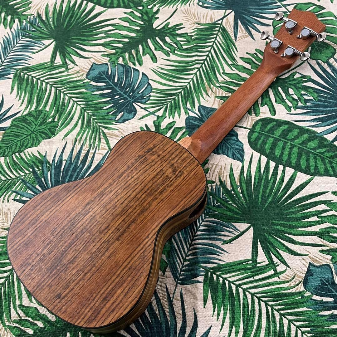 【入門セット】IRINのウォルナット材コンサート・ウクレレ【ウクレレ専門店】