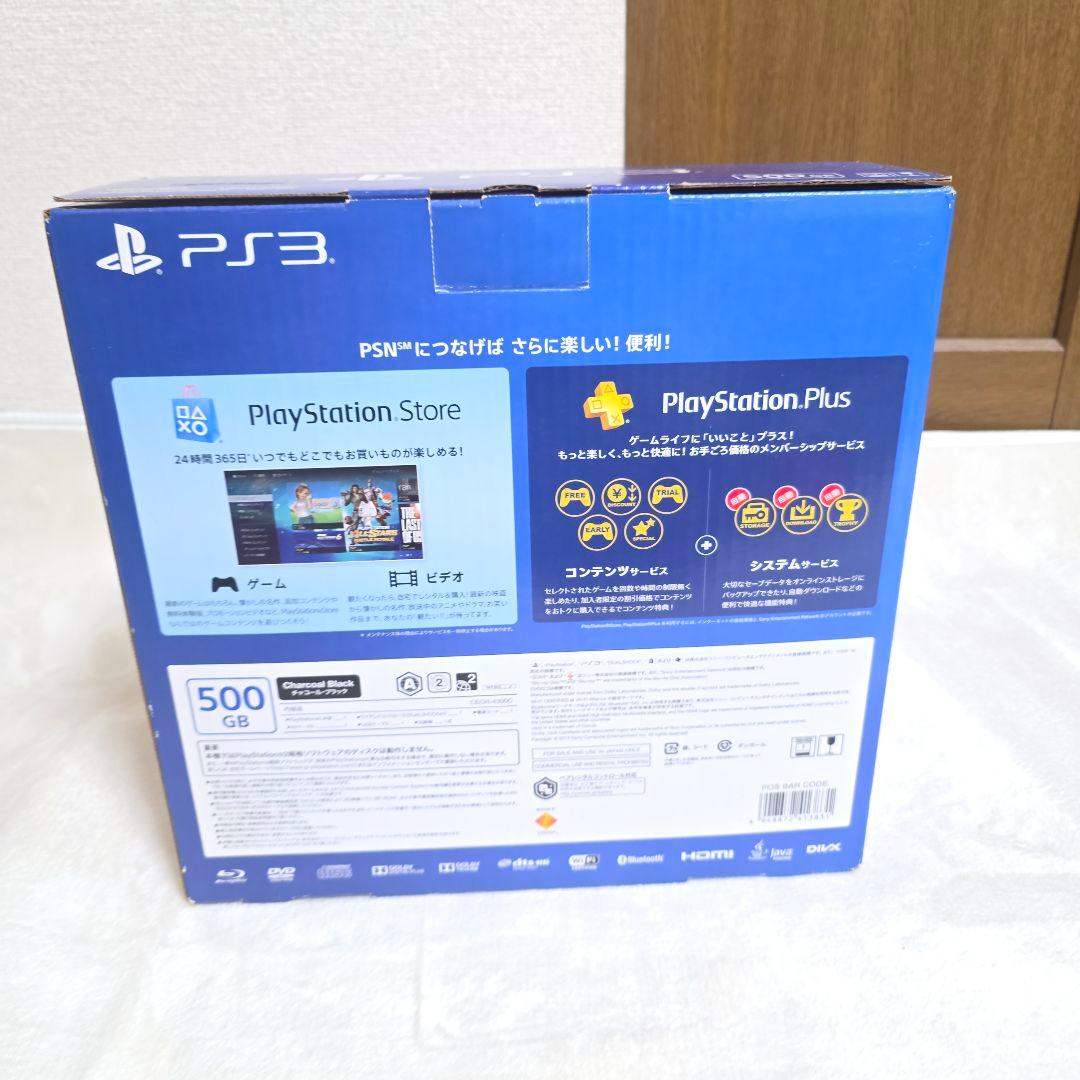 【328】【未使用品】SONY PS3 本体 500GB CECH-4300C