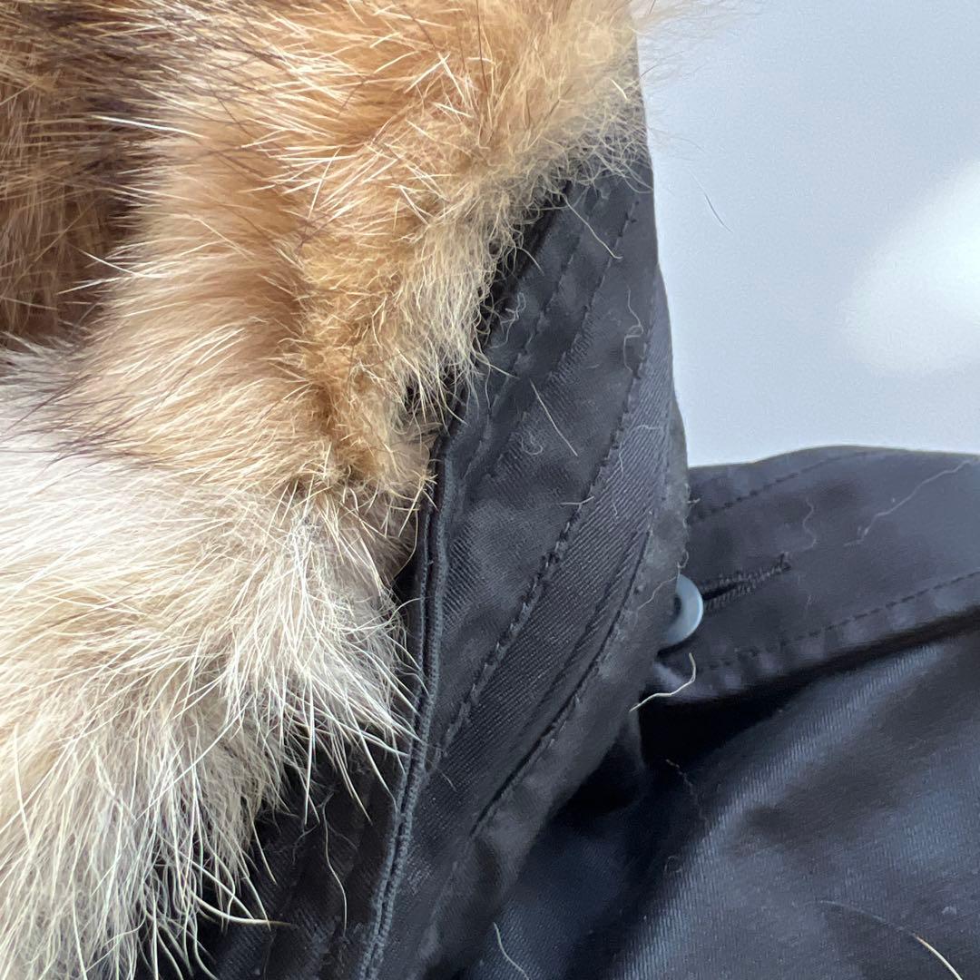 CABANE de zucca ファー付きブルゾン