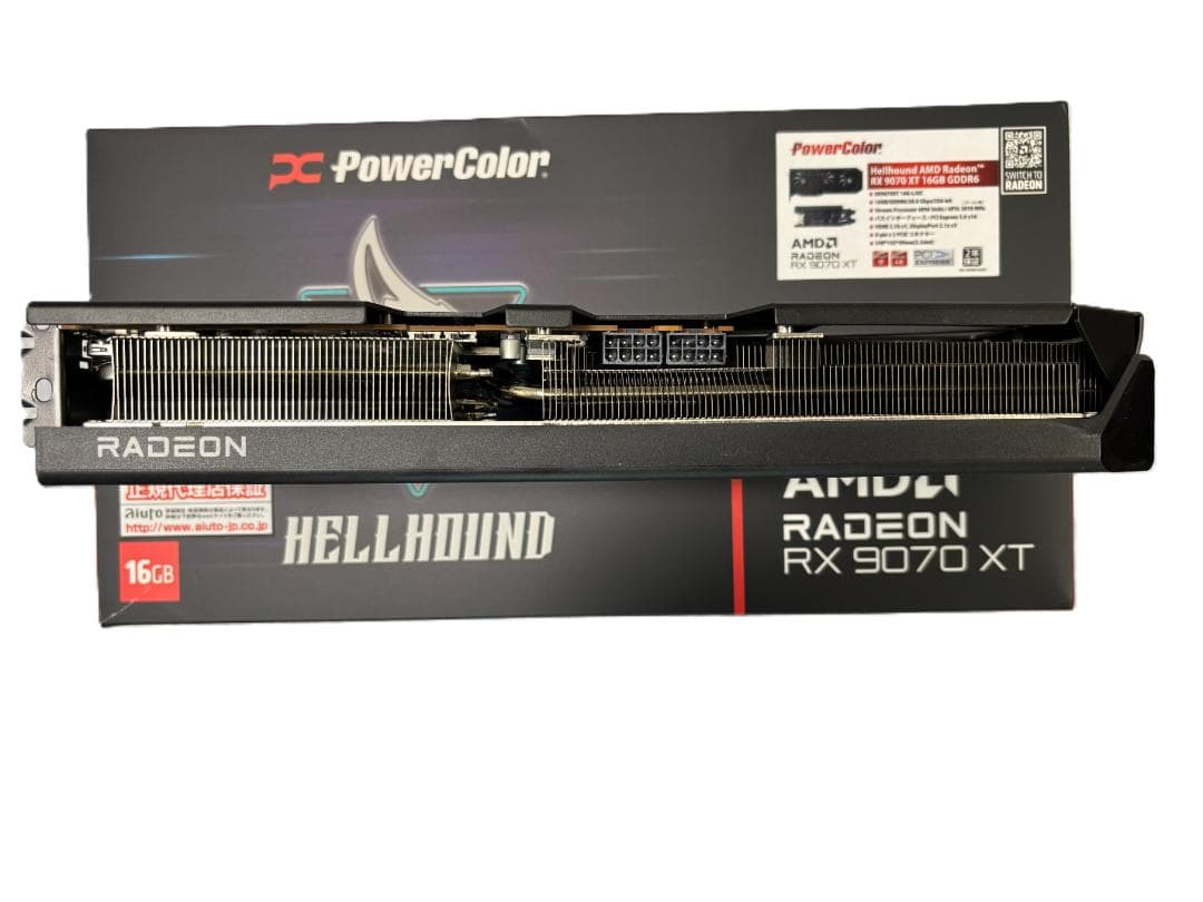 グラフィックボード・グラボ・ビデオカード PowerColor AMD Radeon RX9070XT HellHound