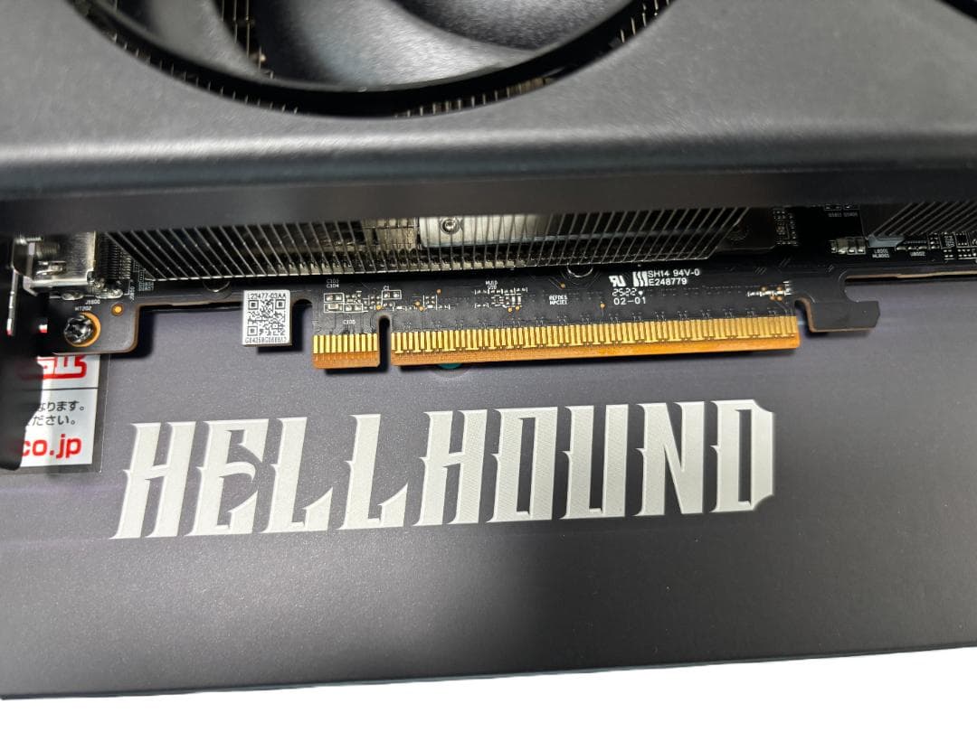 グラフィックボード・グラボ・ビデオカード PowerColor AMD Radeon RX9070XT HellHound