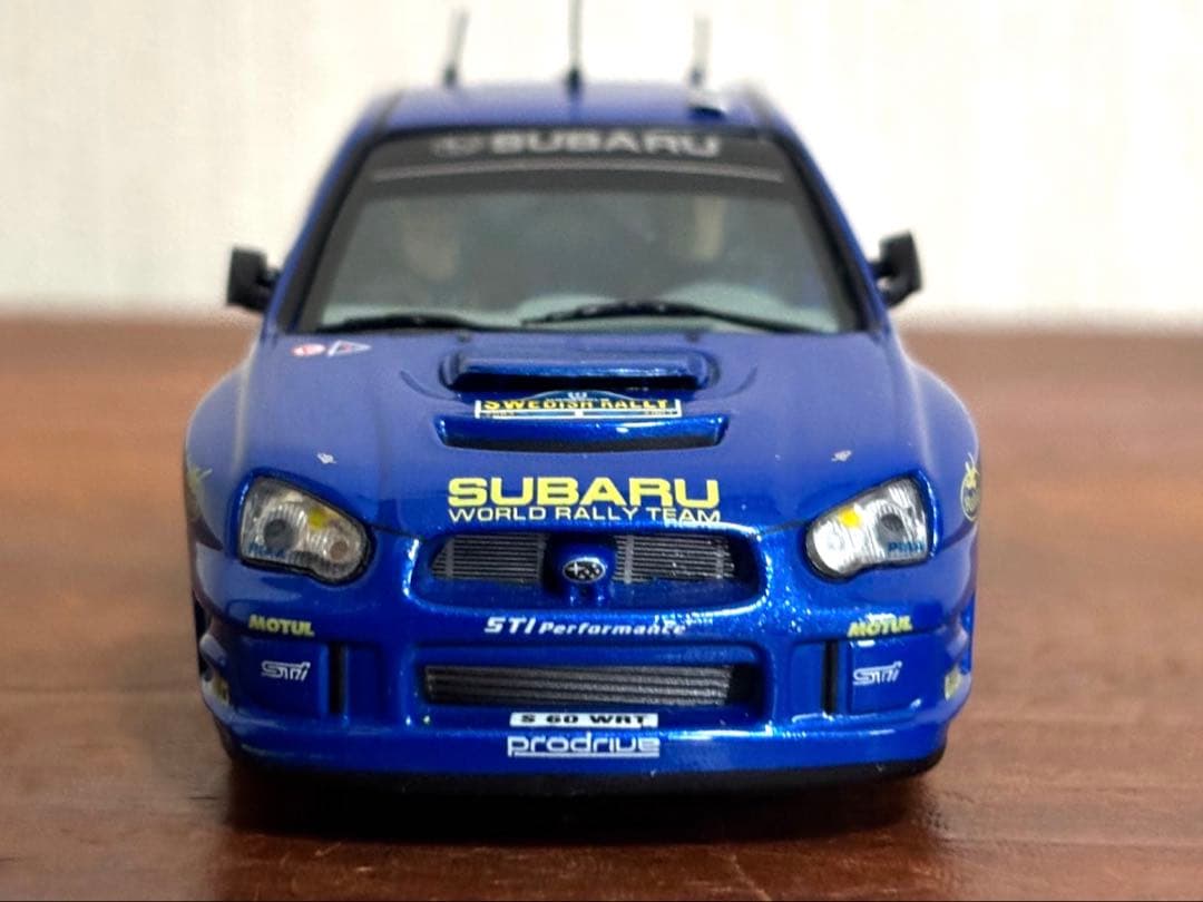 トミ.マキネン SUBARU WRX STI ミニカー ラリーカー仕様