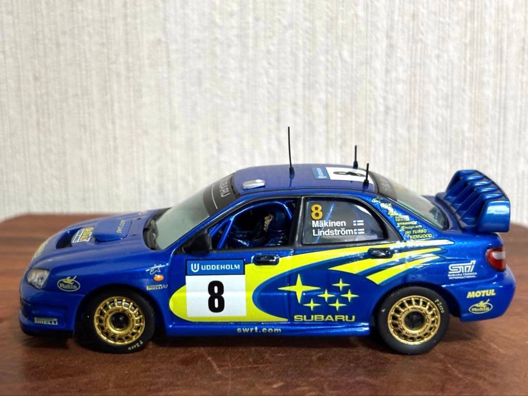 トミ.マキネン SUBARU WRX STI ミニカー ラリーカー仕様