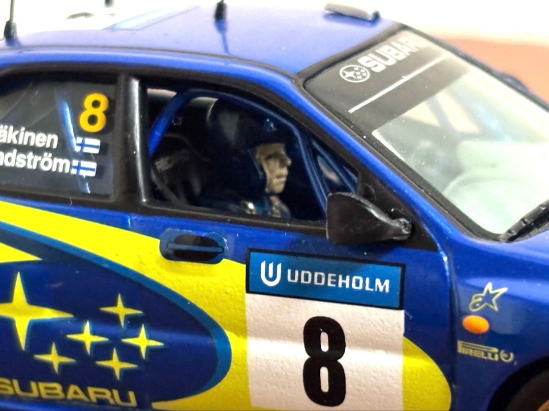 トミ.マキネン SUBARU WRX STI ミニカー ラリーカー仕様