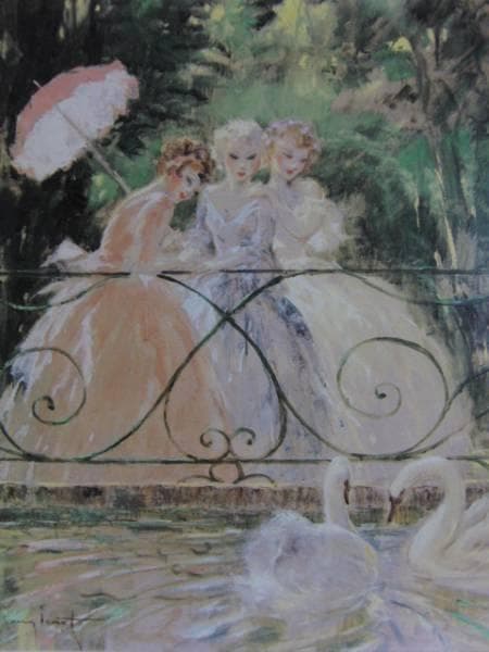 ルイ・イカール、淑女と白鳥、豪華限定版・定価１０万３千円、新品額付