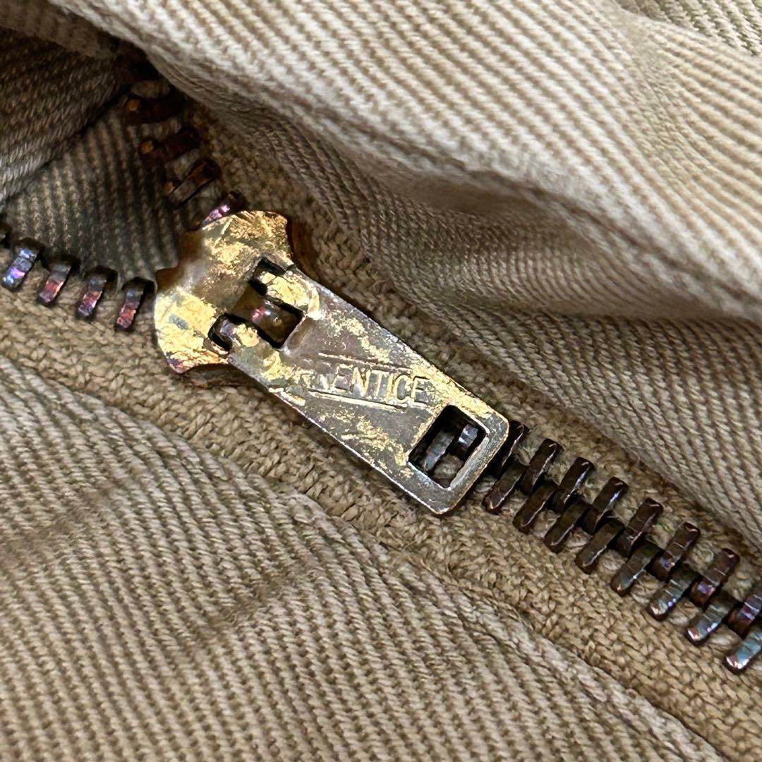 50-60s US ARMY チノパン PRENTICEジップ 米軍 実物