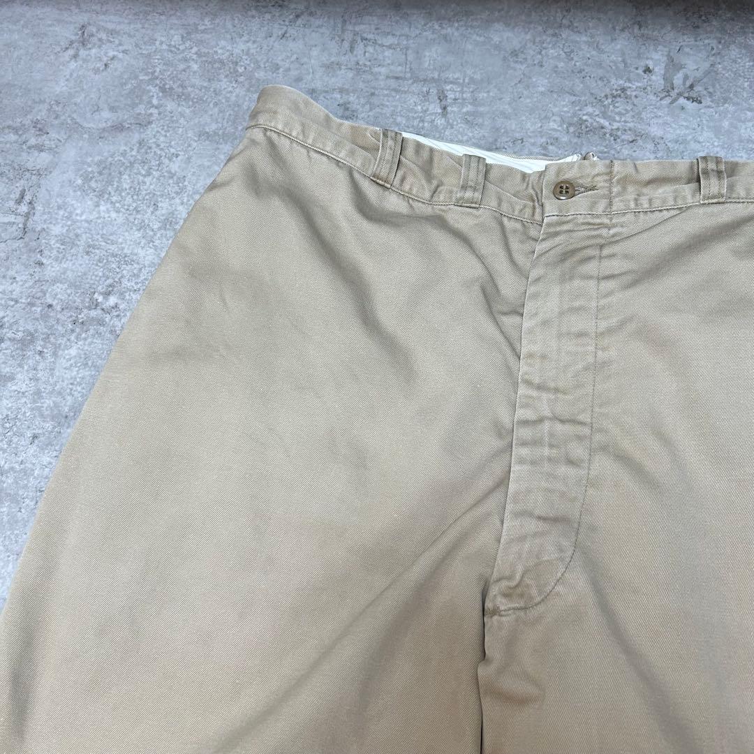 50-60s US ARMY チノパン PRENTICEジップ 米軍 実物