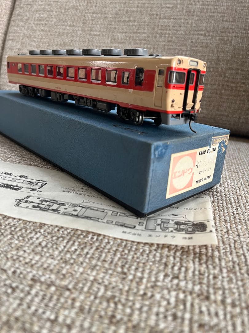 鉄道模型　HOゲージ 16番　キハ58系5両　金属製品