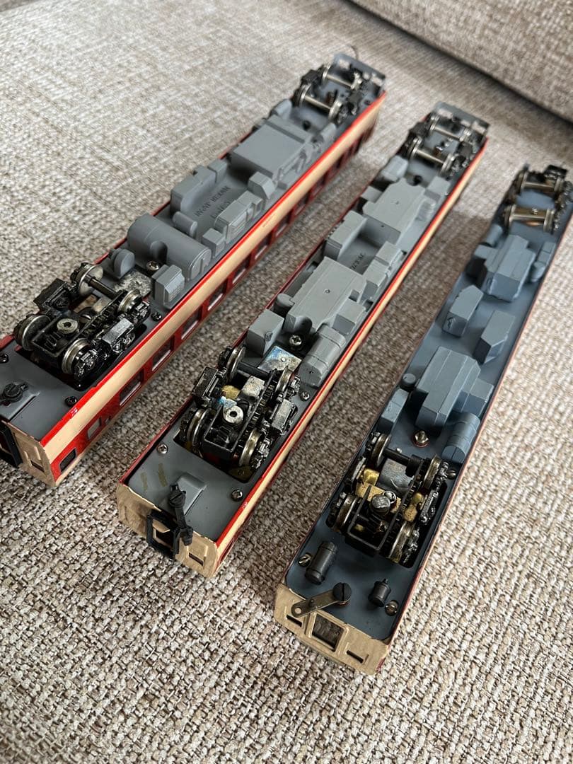 鉄道模型　HOゲージ 16番　キハ58系5両　金属製品