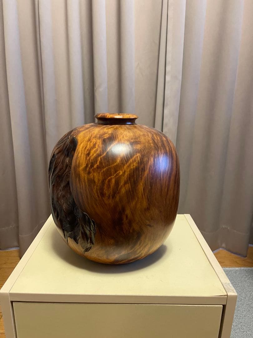 屋久杉　壺　鹿島重人作