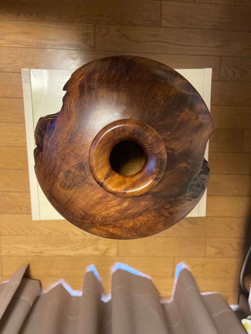 屋久杉　壺　鹿島重人作