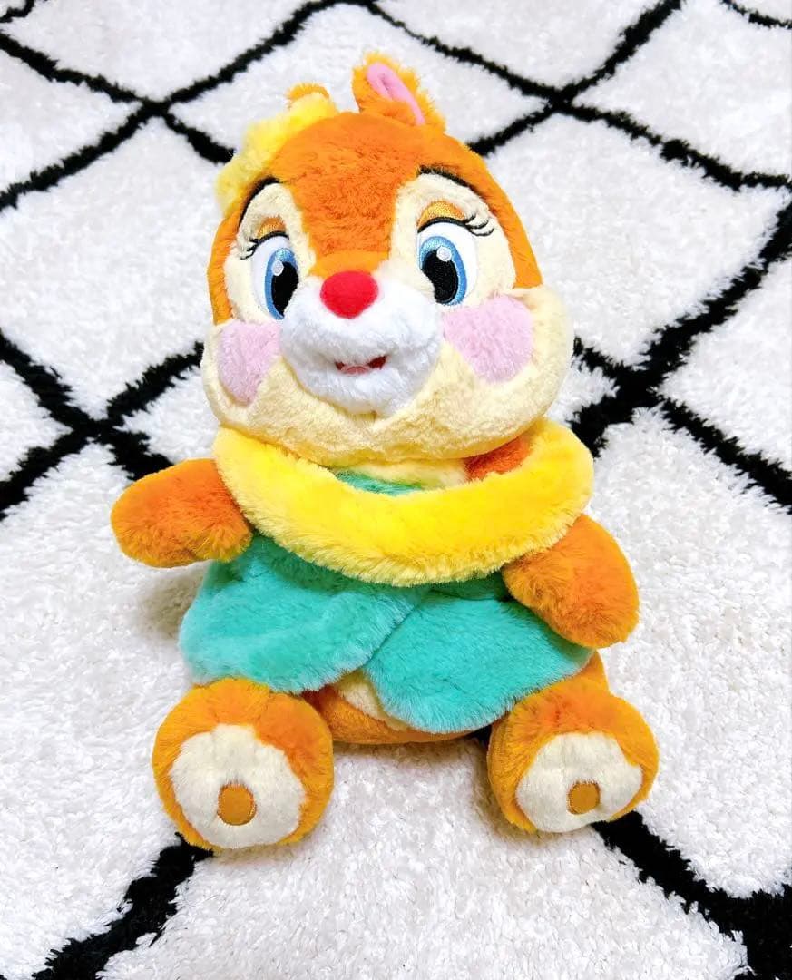 美品 ディズニー クラリス ぬいぐるみ フラッフィープラッシー