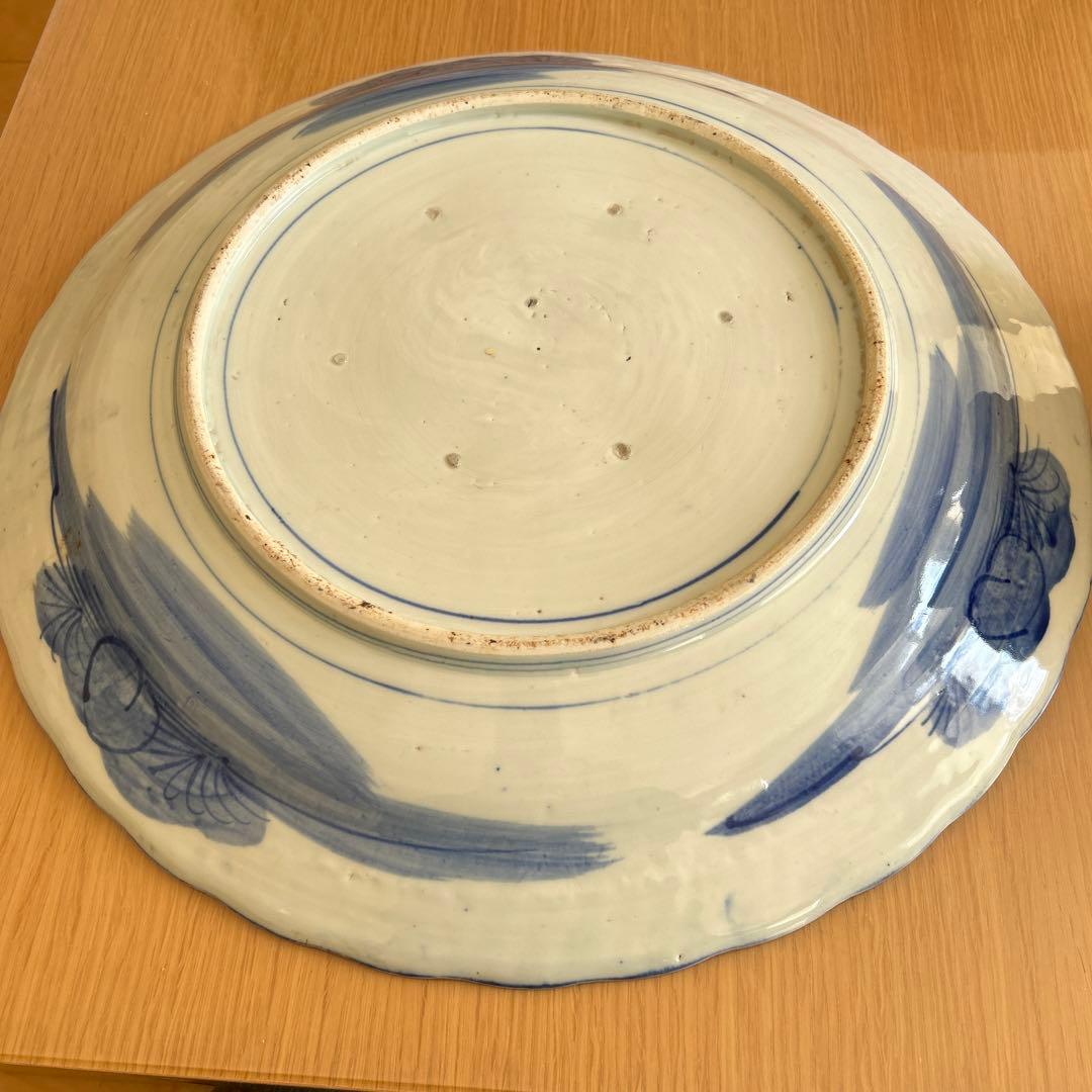 ￼骨董　大皿    46センチ　完品無傷