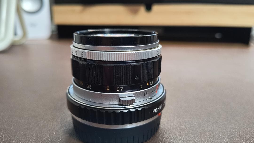 オリンパス F.Zuiko Auto-S 38mm F1.8　Ｘマウント用セット