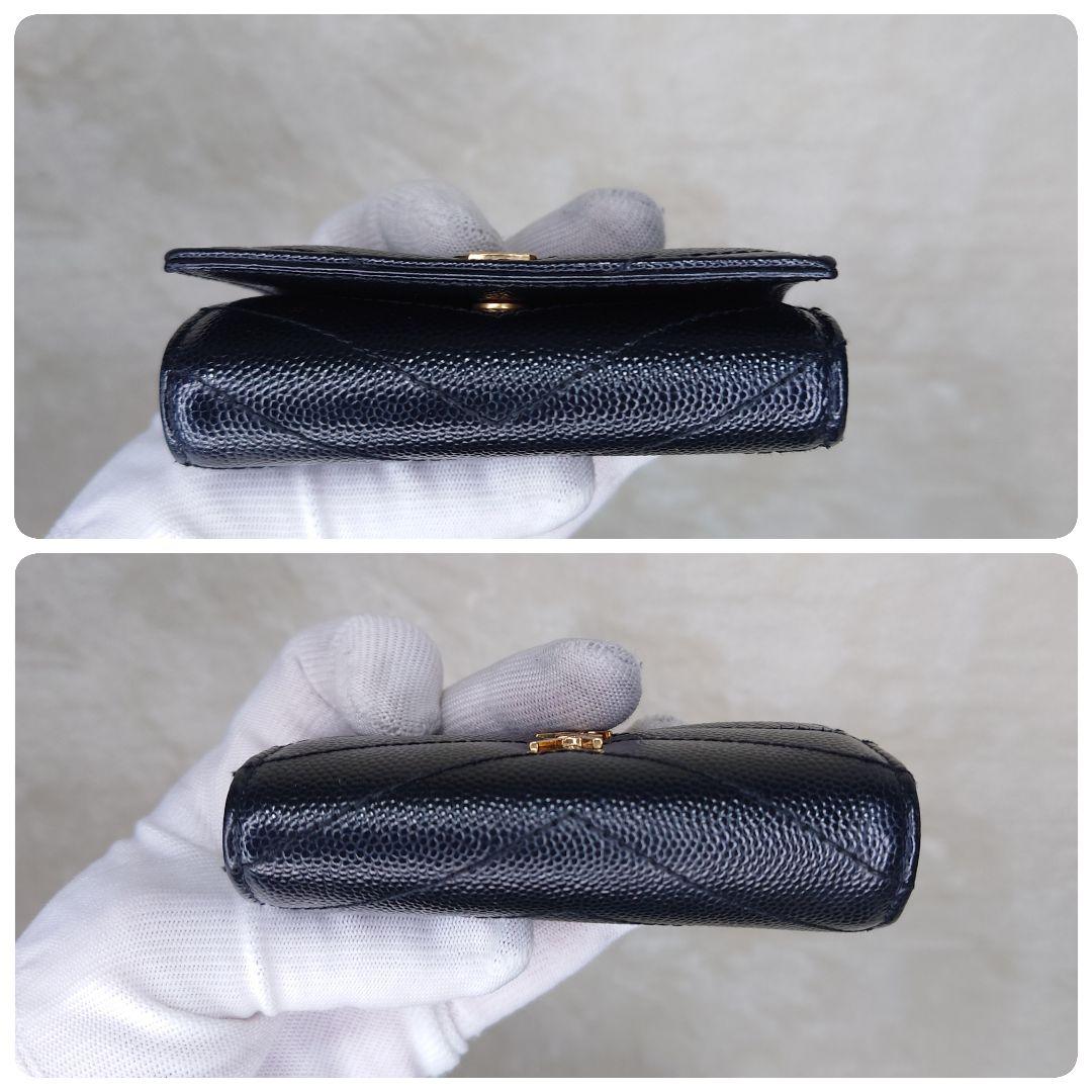 【極美品】サンローラン カサンドラ スリムキーケース 4連 YSLロゴ ブラック