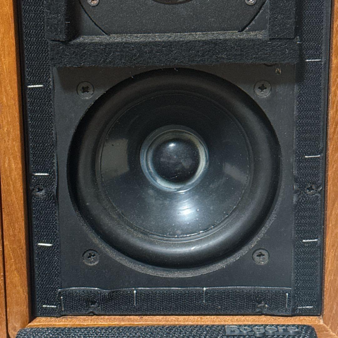 【希少品】ROGERS ペアスピーカー　LS3/5A 15Ω 黒ラベル